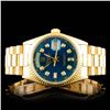 Rolex Day-Date 18K YG Diamond 36mm Wristwatch