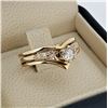 Image 2 : 14K Yellow Gold 0.47ctw Diamond Ring