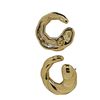 Image 3 : 14K Yellow Gold Earrings