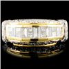 Image 1 : 18K TT Gold 1.48ctw Diamond Ring