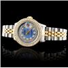 Image 10 : Rolex DateJust 18K/SS Diamond Ladies Watch