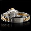 Image 5 : Rolex DateJust 18K/SS Diamond Ladies Watch