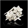 Image 1 : 14K Gold 0.85ctw Diamond Ring