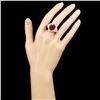 Image 4 : 18K Rose Gold 6.07ct Ruby & 2.48ctw Diamond Ring