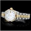 Image 3 : Diamond 1.00ct Rolex Ladies DateJust Watch YG/SS