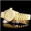 Image 1 : Diamond Ladies Rolex 18K Yellow Gold Watch