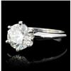 Image 1 : 1.51ct Diamond Solitaire Ring in 14K White Gold