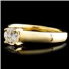 Image 1 : Diamond Ring in 14K Gold, 0.46ctw