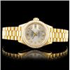 Image 2 : 18K YG Diamond Rolex 26MM DateJust Watch