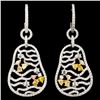 Image 2 : 3.01ctw Diamonds in 18K Gold Earrings