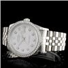 Image 2 : 36mm Rolex DateJust Watch with Diamonds