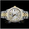 Image 2 : 36MM DateJust Watch with Diamonds in YG/SS