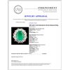 Image 5 : 18K Gold Ring with 3.72ct Emerald & 2.61ctw Diam