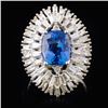 Image 3 : 2.63ct Tanzanite & 1.07ctw Diamond 18K WG