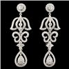 Image 2 : 1.77ctw Diamond Earrings in 14K Gold