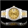Image 8 : Diamond 36mm Rolex DateJust Wristwatch