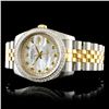 Image 3 : 36MM Rolex DateJust 116233 YG/SS Diamond Watch