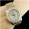 Image 6 : 36MM Rolex DateJust 116233 YG/SS Diamond Watch