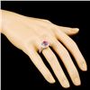 Image 3 : 18K Gold Ring with 1.69ct Spinel & 0.47ctw Diam