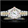 Image 2 : Diamond Ladies Watch: Rolex YG/SS DateJust 1.00ct