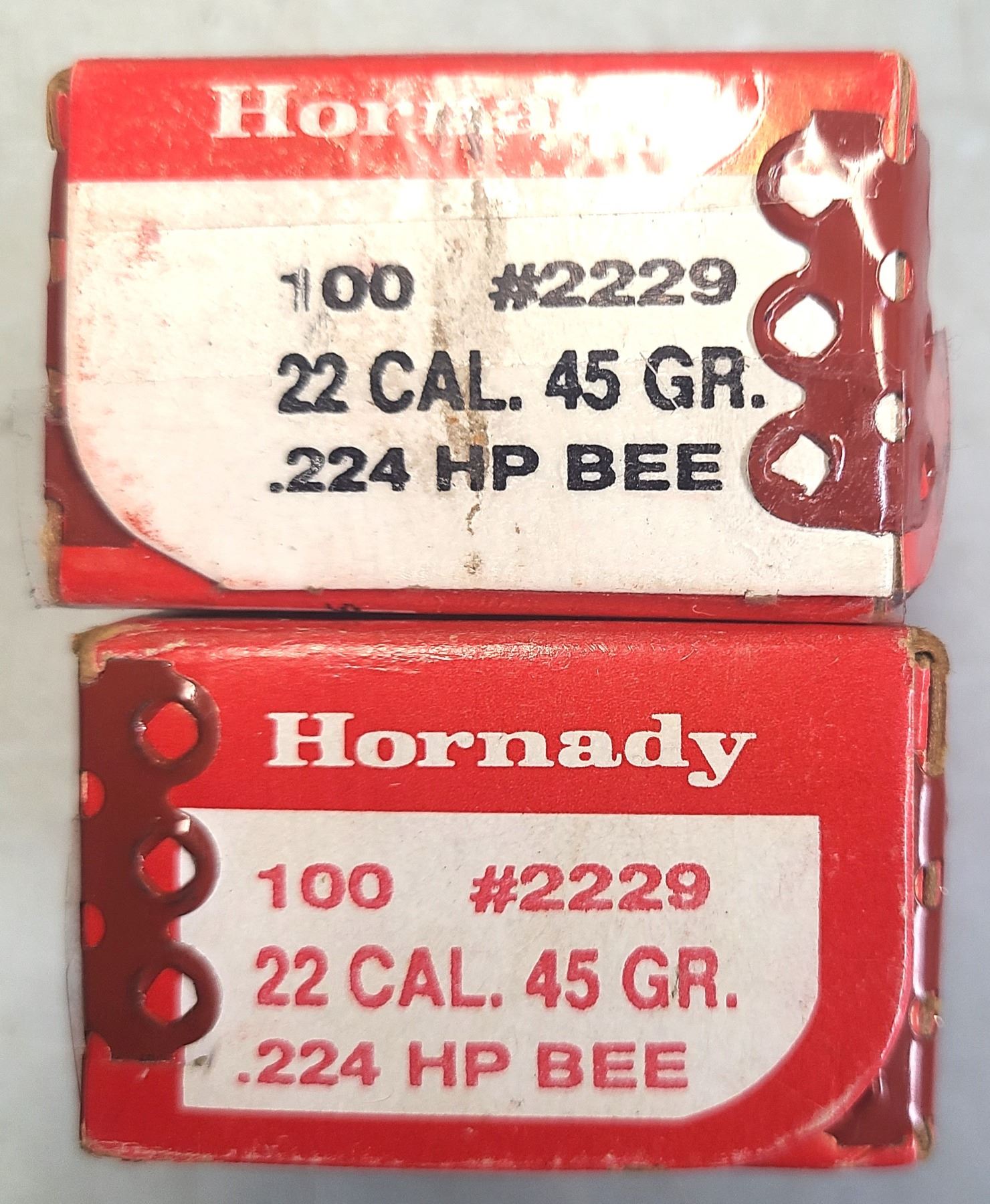 Hornady HP BEE 22 Cal 45 gr 140 rds