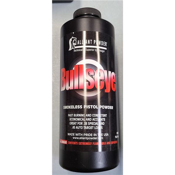 Alliant Powder BULLSEYE Gun Powder - 1 lb Great Pistol Powder