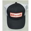 Image 1 : Benelli Mesh Back Cap Black & White Fully Adjustable NEW