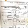 Image 2 : Hotchkiss Mk1 & 2 Machine Gun 303 British Blueprint Laminated - 1931 Armourers