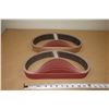Image 1 : PKG DE 10 BANDES À SABLER 33"x2" GRIT: 80+