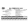 Image 1 : KA Timeless 803