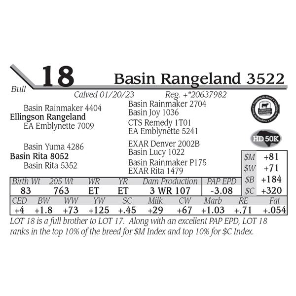 Basin Rangeland 3522