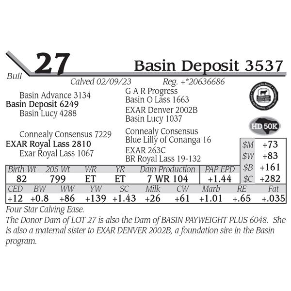 Basin Deposit 3537