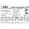 Image 1 : Basin Payweight 3150