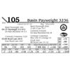 Image 1 : Basin Payweight 3236
