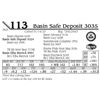Image 1 : Basin Safe Deposit 3035