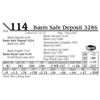 Image 1 : Basin Safe Deposit 3286