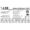 Image 1 : Basin Jefferson 3302