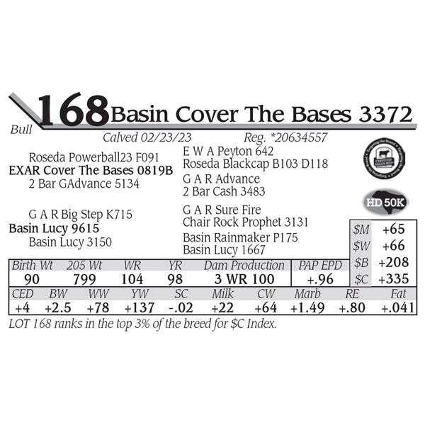 Basin Cover The Bases 3372