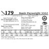 Image 1 : Basin Payweight 3352