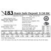 Image 1 : Basin Safe Deposit 3138 BK