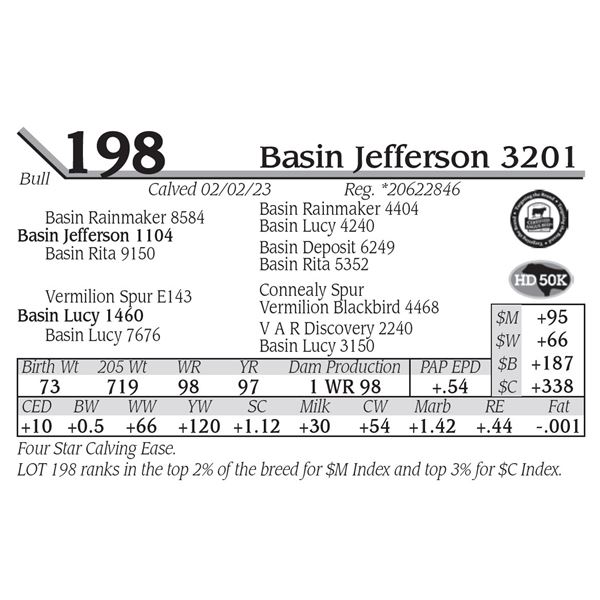 Basin Jefferson 3201