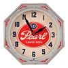 Image 1 : Pearl Beer Octagon Neon Clock