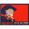 Image 1 : 2010 Willie Nelson's 4th of July Picnic Poster