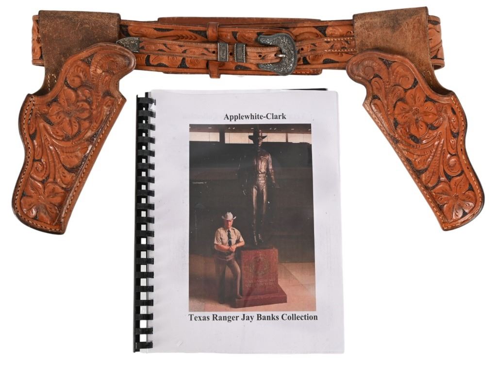 Texas Ranger Jay Banks' S.D. Myers Gun Belt