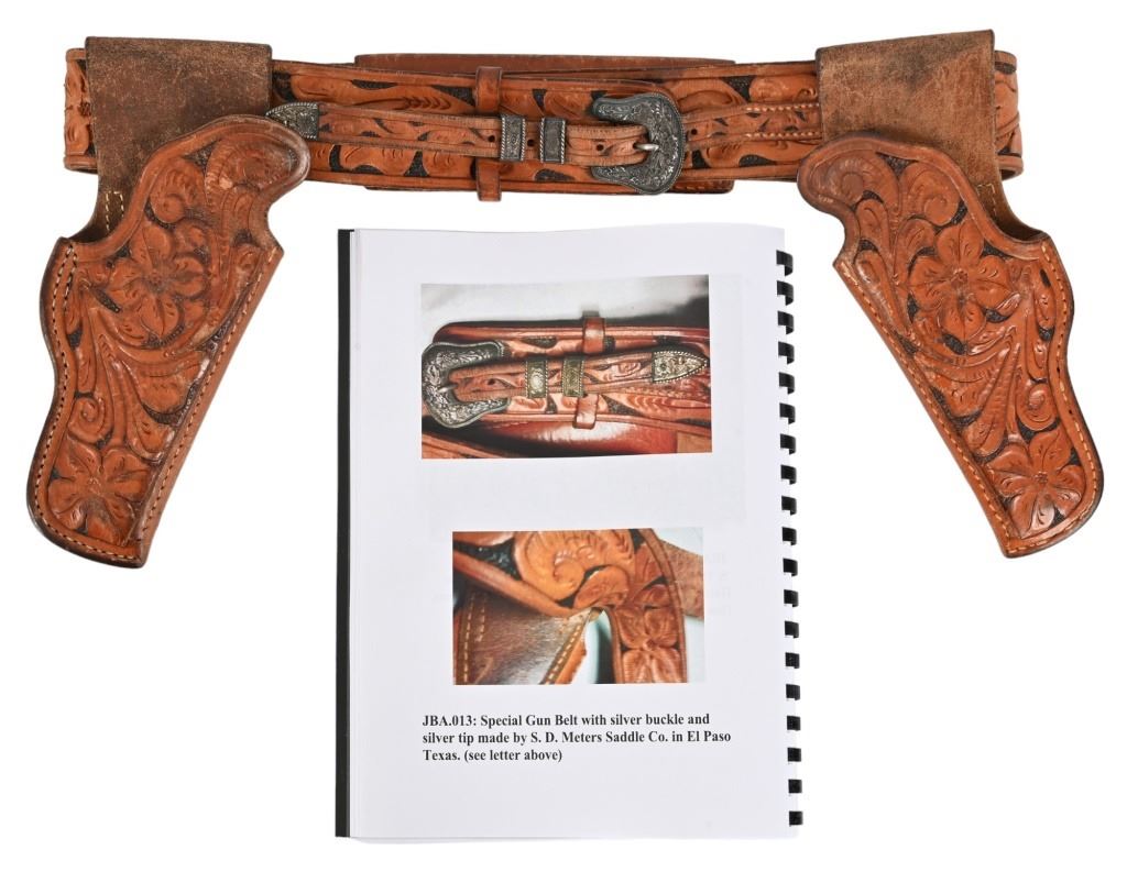 Texas Ranger Jay Banks' S.D. Myers Gun Belt