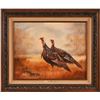 Image 1 : Texas Turkeys M. Caroselli Original Oil Painting