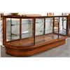 Image 1 : Kirkpatrick & Bros Curved Glass Oak Display Case