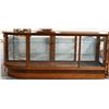 Image 3 : Kirkpatrick & Bros Curved Glass Oak Display Case
