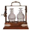 Image 1 : Vintage Crystal Decanter Set In Carrier