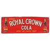 Image 1 : Royal Crown Cola Tin Sign 1952